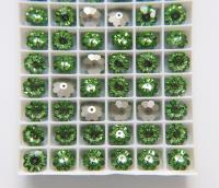 10mm Swarovski Margarita Sew-on Stone (3700) 3 Colors 12/24/72/144 Pieces PREMIUM Materials