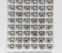8mm Swarovski Margarita Sew-on Stone (3700) 4 Colors 6/12/24/72 Pieces PREMIUM Materials