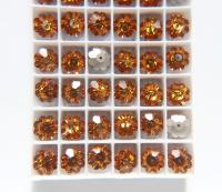 12mm Swarovski Margarita Sew-on Stone (3700) 4 Colors 6/12/24/72 Pieces PREMIUM Materials