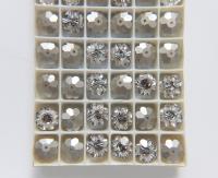 12mm Swarovski Margarita Sew-on Stone (3700) 4 Colors 6/12/24/72 Pieces PREMIUM Materials