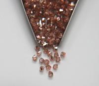 4mm Preciosa Crystal Copper Bicones Beads 36/72/144/432/720 Pieces PREMIUM MATERIALS,embroidery materials