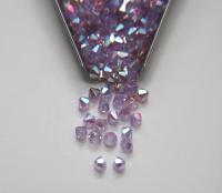 4mm Preciosa Violet 2X Aurore Boreale Bicones Beads 36/72/144/432/720 Pieces PREMIUM MATERIALS, embroidery materials, jewelry
