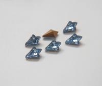Vintage Swarovski 15 x 10 mm unusual shape Fancy rare stones (4 Colours) 6/12/36/144 Pieces gemstones, jewlery making, color zirconium