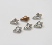 Vintage Swarovski 15 x 10 mm unusual shape Fancy rare stones (4 Colours) 6/12/36/144 Pieces gemstones, jewlery making, color zirconium