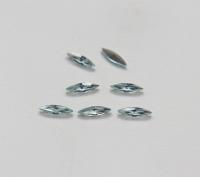 11x3mm Swarovski Light Azore Marquise, New Vintage Pointy Back Navette 4200 crystals, gold foil 6/24 Pieces Jewery making stones gemstones