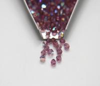 4mm Preciosa Amethyst 1X Aurore Boreale Bicones Beads 36/72/144/432/720 Pieces PREMIUM MATERIALS, embroidery materials