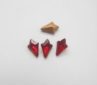 Vintage Swarovski 15 x 10 mm unusual shape Fancy rare stones (4 Colours) 6/12/36/144 Pieces gemstones, jewlery making, color zirconium