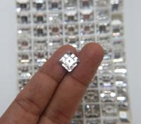 10mm Swarovski 3400 Square Lochrosen (3400) in Crystal 2/4/24/72/144 Pieces PREMIUM Materials