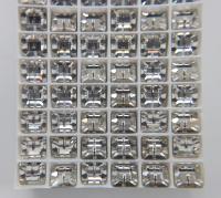 10mm Swarovski 3400 Square Lochrosen (3400) in Crystal 2/4/24/72/144 Pieces PREMIUM Materials