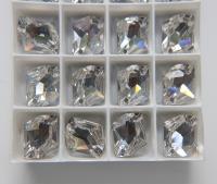 Swarovski 3265 Cosmic Crystal Sew-On Bead 20 x 16 mm, embroidery, jewelry parts 2/6/12/24 pieces bridal decorations, embroidery material