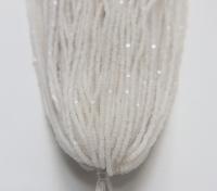 11/0 Hanks Charlotte Cut Beads Matt White Opal 1/5/25/50/100 Hanks 2.0mm glass beads, jewelry supply, findings, craft supply, vintage bead