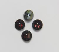 Swarovski 3016 Burgundy 12 mm Round Button. Potato chip / slightly twisted Cystal 2/6/12 pieces