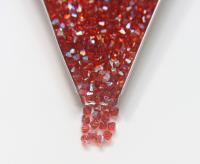 4mm Swarovski Indian Red AB Bicones beads rainbow 36/72/144/432/720 Pieces (550) rainbow beads, jewelry making, couture embellishments