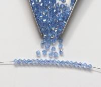 4mm Swarovski Light Sapphire AB Bicones beads rainbow 36/72/144/432/720 Pieces (550) rainbow beads, jewelry making, couture embellishments