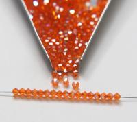 4mm Swarovski Tangerine Aurore Boreale Bicones beads rainbow 36/72/144/432/720 Pieces rainbow beads, jewelry making, couture embellishments