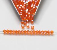 4mm Swarovski Tangerine Aurore Boreale Bicones beads rainbow 36/72/144/432/720 Pieces rainbow beads, jewelry making, couture embellishments