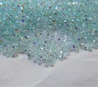 4mm Swarovski Light Azore Aurore Boreale Bicones rainbow beads 36/72/144/432/720 Pieces jewelry making, couture embellishments