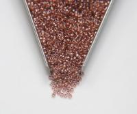 11/0 True cuts Charlotte Beads Crystal Luster Rose Gold Lined PREMIUM SEED BEADS Native Supply jewelry making beads embroidery