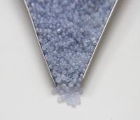 8/0 Truecuts Beads Light Pale Blue Opal glass beads jewelry supply vintage findings craft supply rare materials