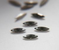 11x3mm Swarovski Black Diamond Marquise New Vintage Pointy Back Navette 4200 crystals Jewery making stones gemstones