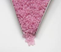 8/0 Truecuts Beads French Rose Opal glass beads jewelry supply vintage findings craft supply rare materials