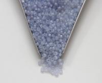 8/0 Truecuts Beads Light Pale Blue Opal glass beads jewelry supply vintage findings craft supply rare materials
