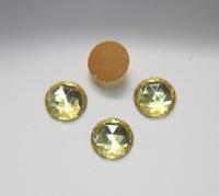 Preciosa 11 mm Jonquil Vintage Rauten Flat Back Foiled Cabochon old ornaments making