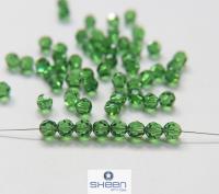 6mm Swarovski Elements Article 5000 Fern Green Faceted Round Beads jewelry making ornament