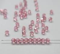 6mm Swarovski Elements Article 5000 Light Rose Faceted Round Beads jewelry making ornament