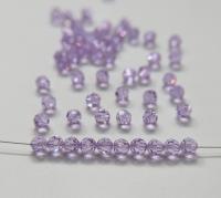 6mm Swarovski Elements Article 5000 Violet Faceted Round Beads jewelry making ornament