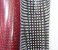 Swarovski Crystal Mesh Standard Sheet in Siam (40000) 500x200mm Black Plating back