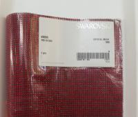 Swarovski Crystal Mesh Standard Sheet in Siam (40000) 500x200mm Black Plating back