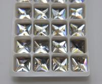 Asfour Crystal 14MM Sew On Crystals Square embroidery jewelry parts bridal decorations embroidery materials