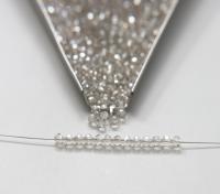 4mm Vintage Swarovski crystal beads Crystal Silver Shade faceted article 5309 PREMIUM rare vintage supplies jewelry making