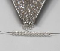 4mm Vintage Swarovski crystal beads Crystal Silver Shade faceted article 5309 PREMIUM rare vintage supplies jewelry making