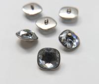 22mm Designer edition Swarovski Square Bezel Versace engraved Buttons Swarovski Crystal vintage articles
