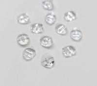 Swarovski 3016 Crystal Unfoiled 12 mm Round Button Potato chip slightly twisted Cystal sewing
