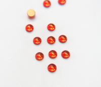 Swarovski 7 mm Vintage in Hyacinth Flat Back Oval Cabochon Cabs in Crystal foiled 6/12/36/72/144 Pieces