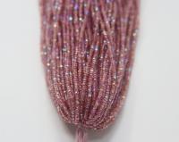 11/0 Hanks Charlotte Cut Beads Patina Neon Orchid Lined Aurore Boreale Hanks PREMIUM SEED BEADS Native Supplies