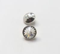 16mm Rare Swarovski Crystaletts Bezel Buttons Swarovski Crystal vintage articles