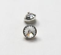 10mm Rare Swarovski Crystaletts Bezel Buttons Swarovski Crystal vintage articles