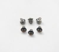 8mm Austria Crystal 1122 Rivoli Button with Shank Crystal Tabac 6 pieces vintage articles