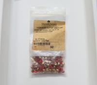 Swarovski 6mm Fancy heart Stones 1 ring setting drop dangle in Light Siam 6 Pieces jewelry supplies findings