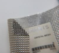 Swarovski Crystal Mesh Standard Sheet in Crystal (40000) 500x200mm Silver Plating back
