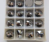 Swarovski 3200 16mm Rivoli Sew On Crystal Satin embroidery jewelry parts bridal decorations embroidery couture materials