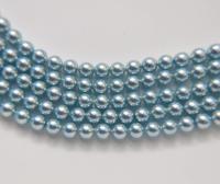 Swarovski® 6mm Crystal Light Blue Pearl Round Pearl Beads round pearl swarovski crystal beads swarovski crystal pearl WHOLESALE PRICES