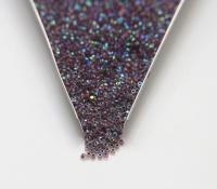11/0 Charlotte true Cut Beads Patina Dark Neon Amethyst Lined Aurore Boreale loose beads embroidery materials native supply
