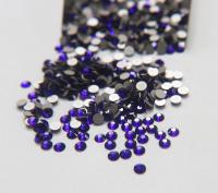 16SS Swarovski vinatge Flatbacks in Cobalt Chaton Roses 4mm Made in Austria Nail art jewelry making supply decoration