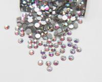 16SS Swarovski vinatge Flatbacks in Crystal Aurore Boreale Chaton Roses 4mm Made in Austria Nail art jewelry making supply decoration