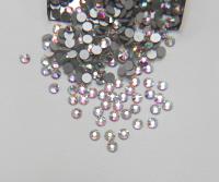 16SS Swarovski vinatge Flatbacks in Crystal Aurore Boreale Chaton Roses 4mm Made in Austria Nail art jewelry making supply decoration
